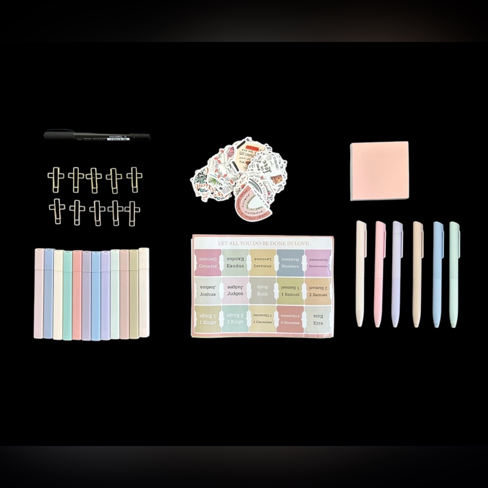 New Bible Journaling Kit 59-Pieces